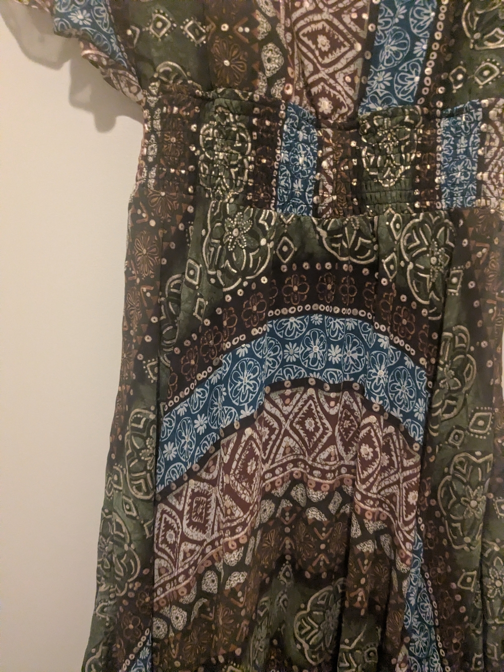 Rabbit Rabbit Rabbit Earthy Boho Whimsical Fairy Dress - Picture 6 of 6
